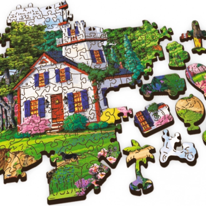 Fa puzzle Nyári paradicsom 501 darab
