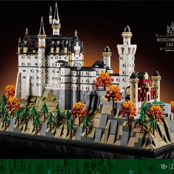 LEGO Építészet Neuschwanstein kastély 3455 db