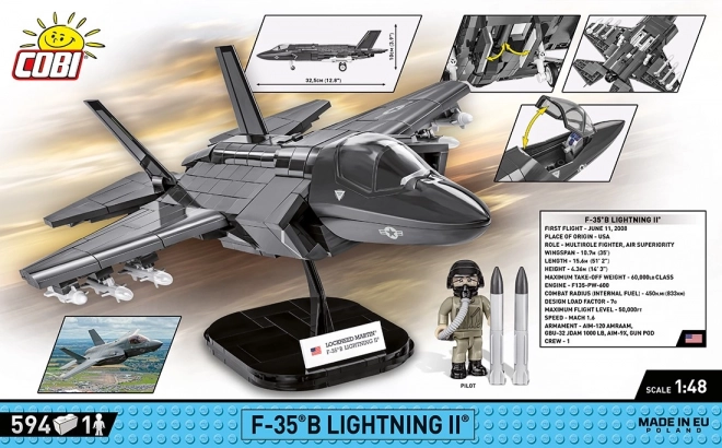 Fegyveres Erők F-35B Lightning II Játékmodell