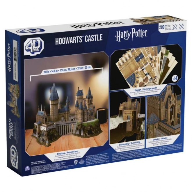 Harry Potter Roxfort Kastély 4D Puzzle