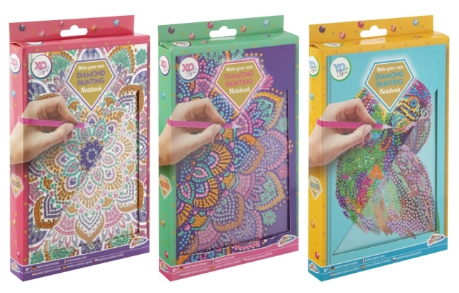 Mandala A5 méretű gyémánt festés blokk