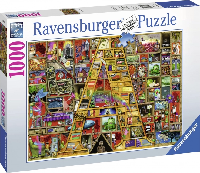 Ravensburger csodálatos ábécé - A betű puzzle 1000 darabos