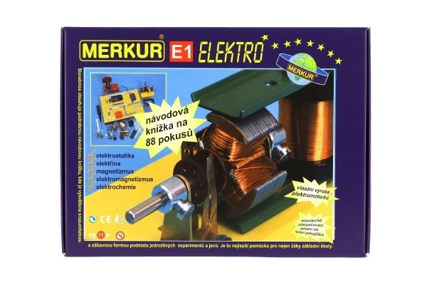 Merkur e1 elektromos és mágneses építőkészlet