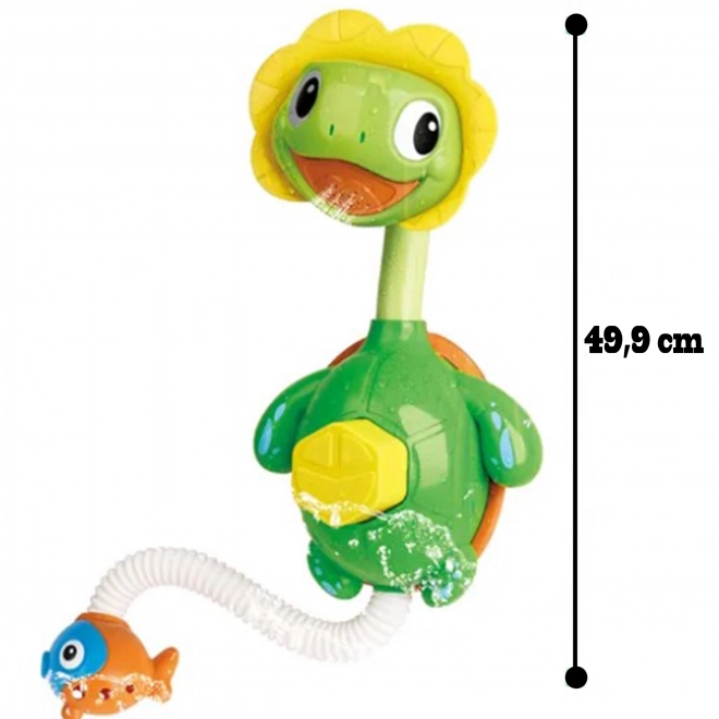 Woopie fürdőjáték mini teknős zuhanyzó szökőkút gyerekeknek