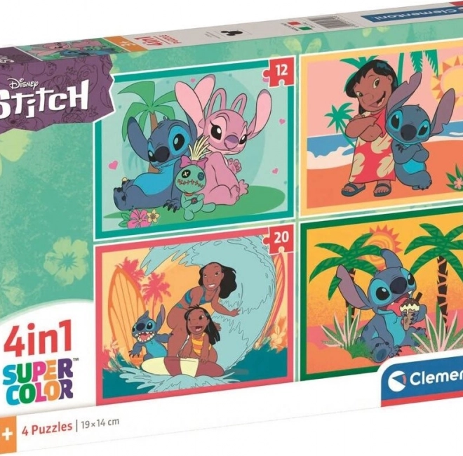 Puzzle Stitch 4v1 a Clementoni-tól gyerekeknek