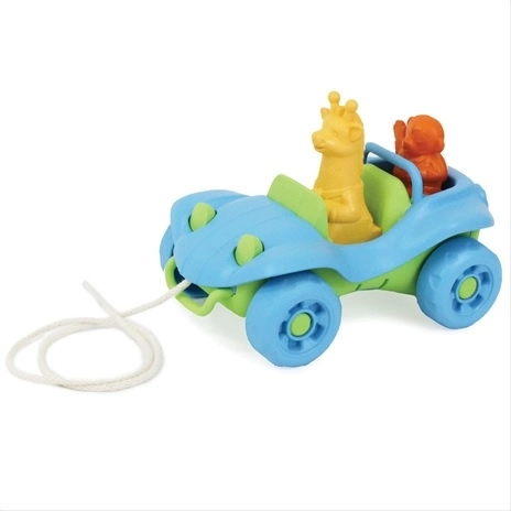 Green Toys húzható autó kék