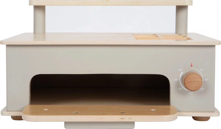 Autentikus fa sütő kattanó gombbal