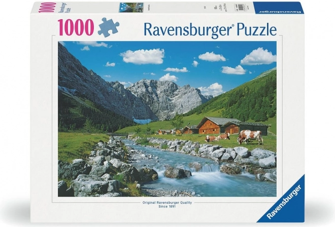 Ravensburger puzzle Karwendel-hegység, Ausztria 1000 darab