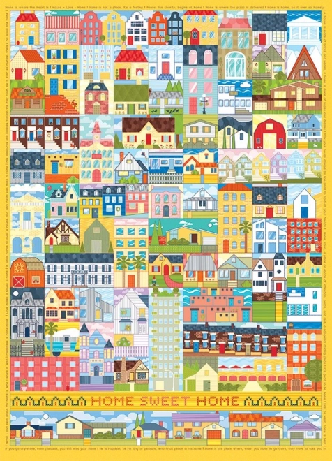 Cobble Hill puzzle Otthon édes otthon 500 darab