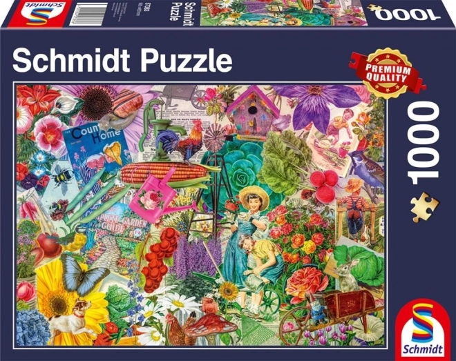 Schmidt vidám kertészkedés puzzle 1000 darabos