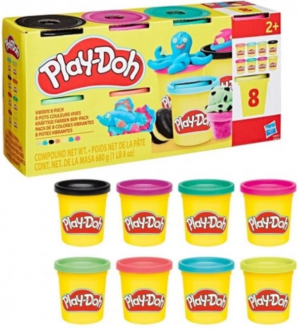 Play-Doh készlet 8 tégellyel