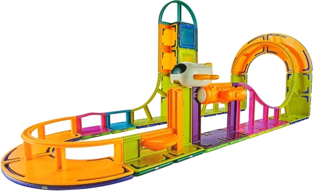 Kreatív mágneses építés 2D-ben és 3D-ben