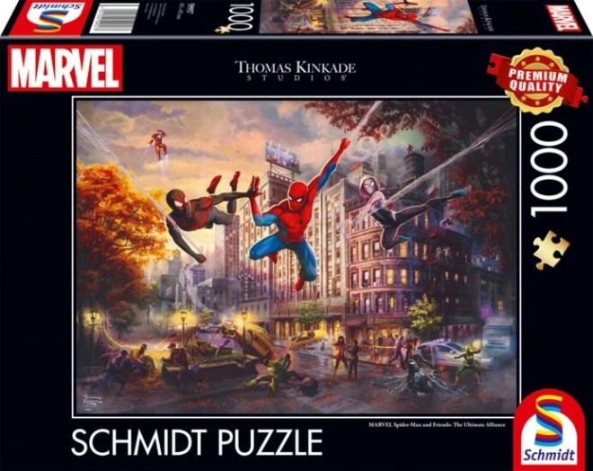 Schmidt puzzle: Pókember Ultimate Alliance 1000 darabos