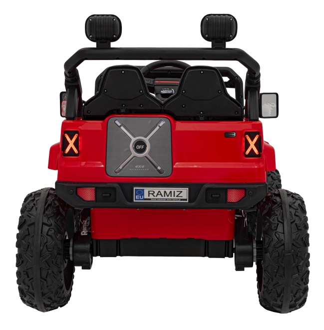 Gyermek elektromos autó OFF ROAD Speed piros