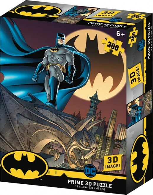 Batman 3D hatású kirakó 300 darabos