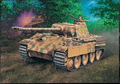 panther ausf g tank makett