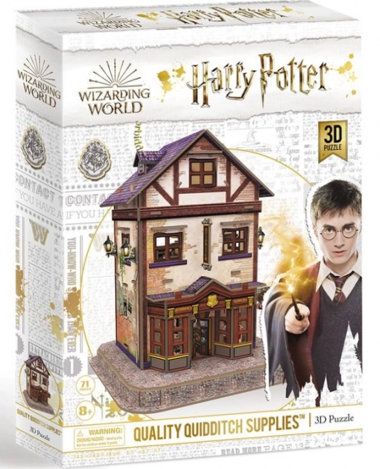 Harry Potter: Kviddics Játék Kellékek 3D Puzzle