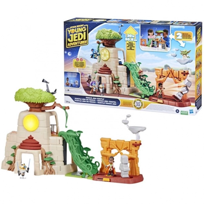 Interaktív Jedi Templom készlet Tenoo-n - 2 figura