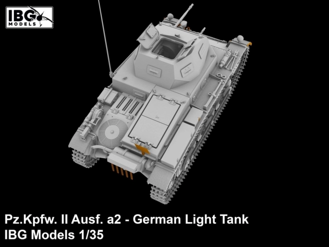 Német könnyű tank modell 1:35