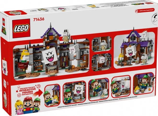 King Boo és a Kísérteties Kastély LEGO készlet