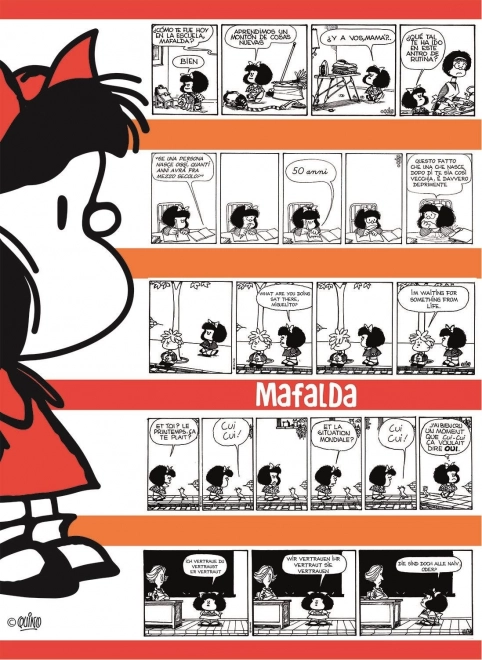 Clementoni 500 darabos mafalda puzzle