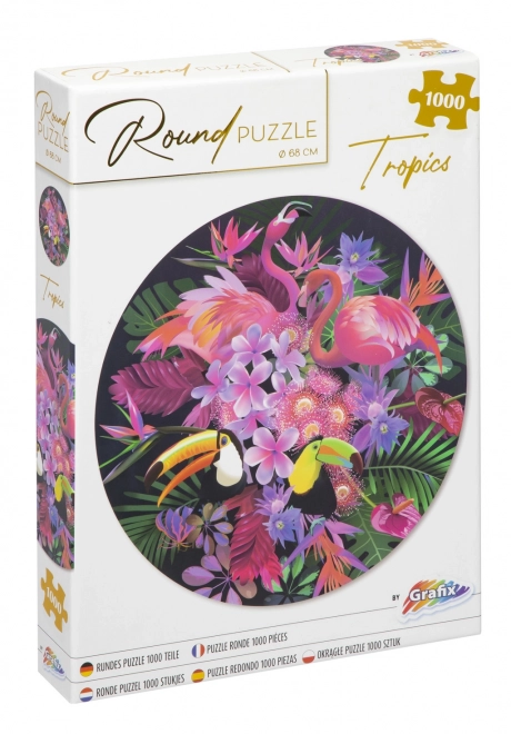 Grafix Kör alakú puzzle Tropic 1000 darab