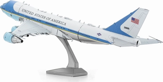 Fém föld 3D puzzle Air Force One