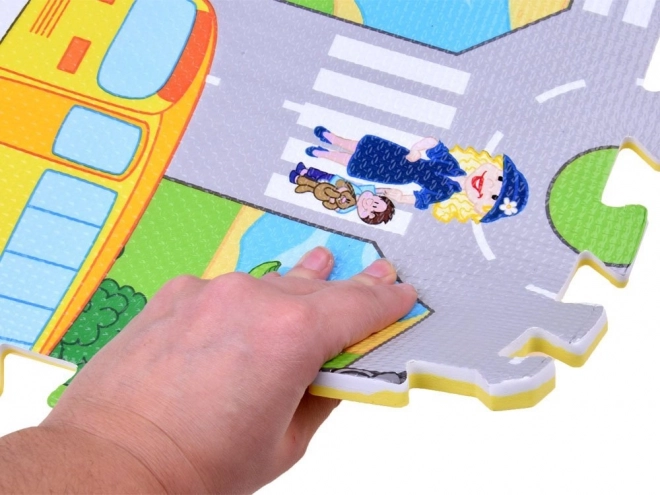 Ulica Habpuzzle EVA gyerekeknek