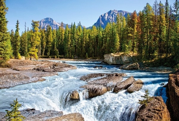 Athabasca folyó Jasper Nemzeti Park 1500 darabos puzzle