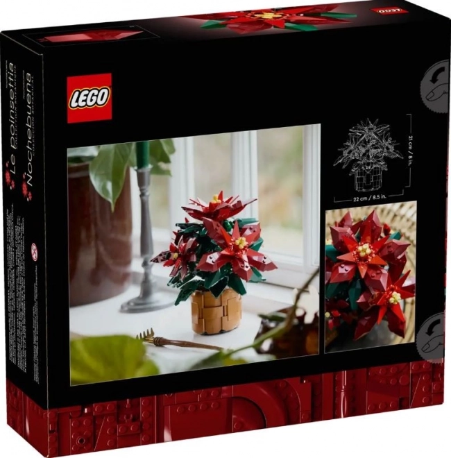 Lego Icons Betlehem csillaga dísznövény