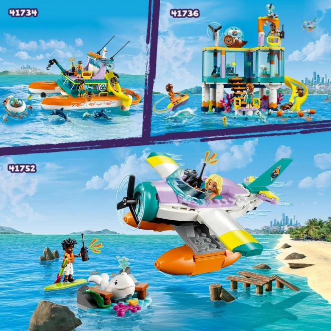 Lego Friends mentő hidroplán