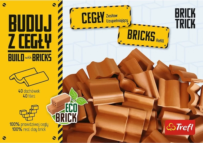 Kiegészítő Tetőcserepek 40 darabos készlet - TREFL BRICK TRICK