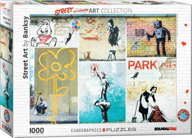 Banksy műalkotása 1000 darabos puzzle