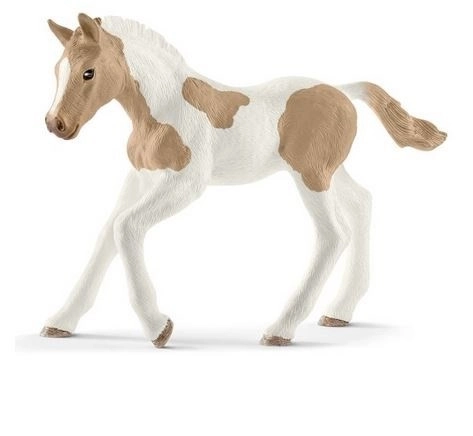 Schleich festő ló csikó figura