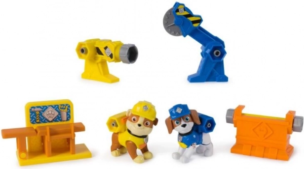 Rubble & Crew figurák felszereléssel