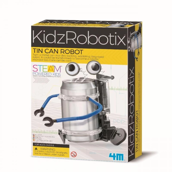 Építs és mozgasd a konzervrobotot