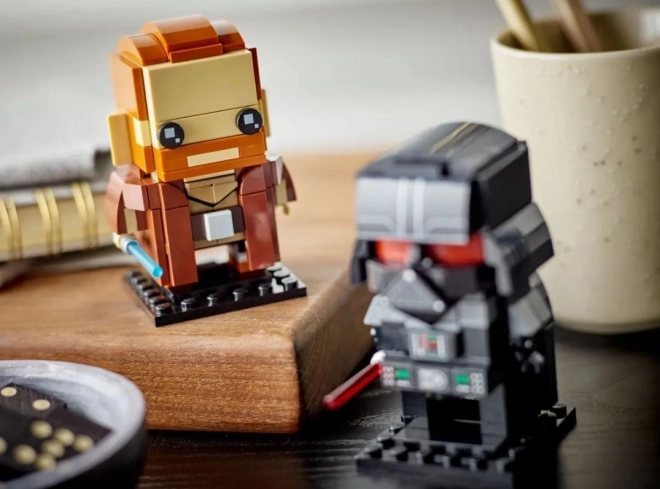 Obi-Wan Kenobi és Darth Vader LEGO BrickHeadz készlet