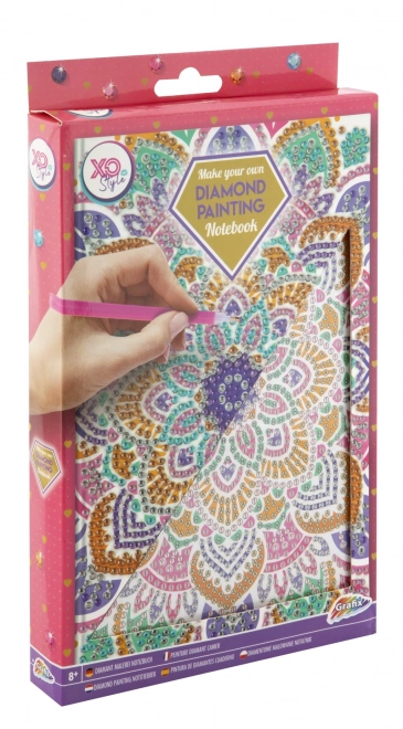 Mandala A5 méretű gyémánt festés blokk