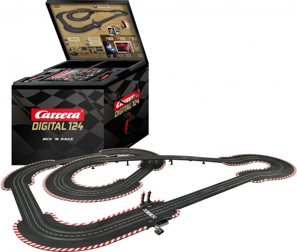 Carrera Digital 124 Mix and Race autóversenypálya 13,9 m vezeték nélküli irányítással