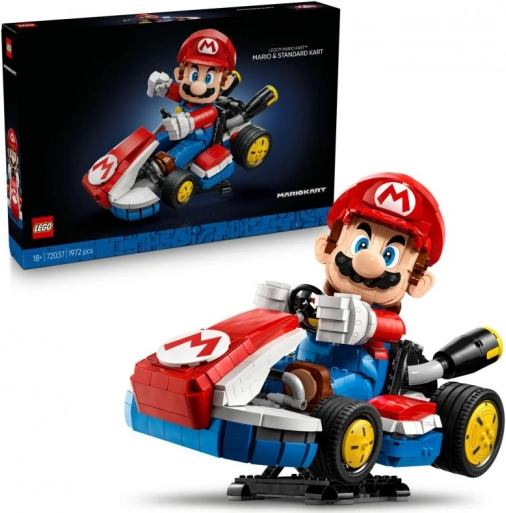 Nintendo Super Mario építőkészlet – Mario a Standard Kartban