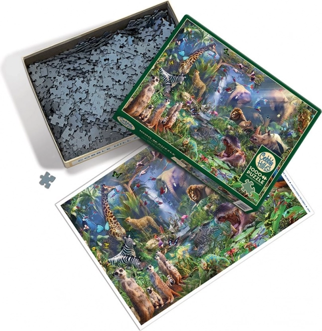 Dzsungel 1000 darabos puzzle