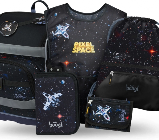 Zippy Plus Pixel Space iskolai készlet a Baagltól