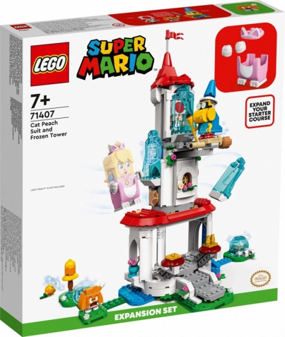 Lego Super Mario - Peach cica és a jégtorony kiegészítő készlet