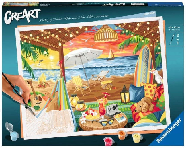 CreArt Festészet Prémium B sorozat – Tengerpart