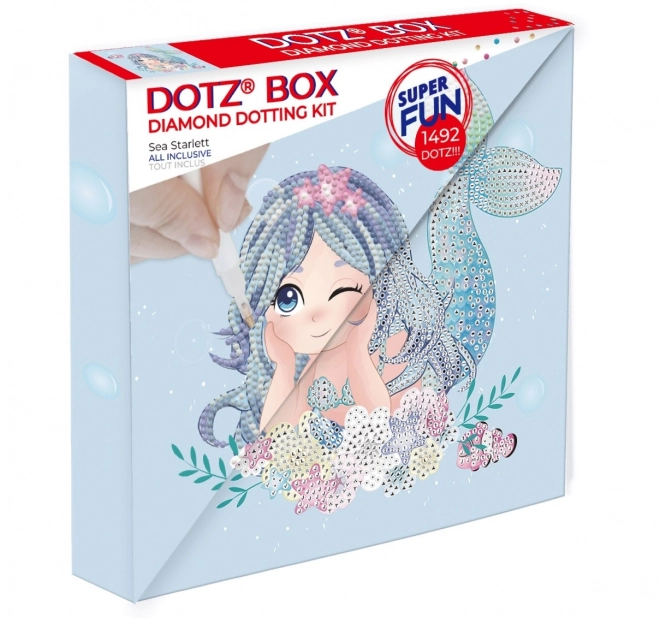 Mozaik gyémánt Diamond Dotz - Tengeri csillag