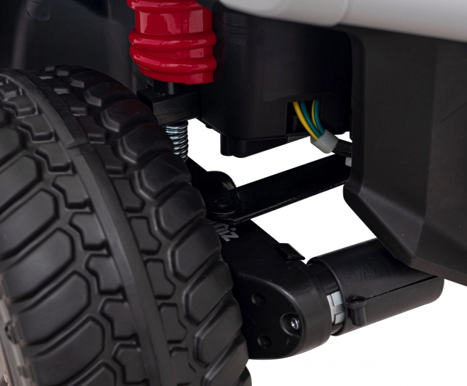 Autó Pick-Up Sebesség 900 pro gyermekek fekete + 4x4 meghajtás + mozgatható pumpa + csomagtér + távirányító + lapát + LED audió