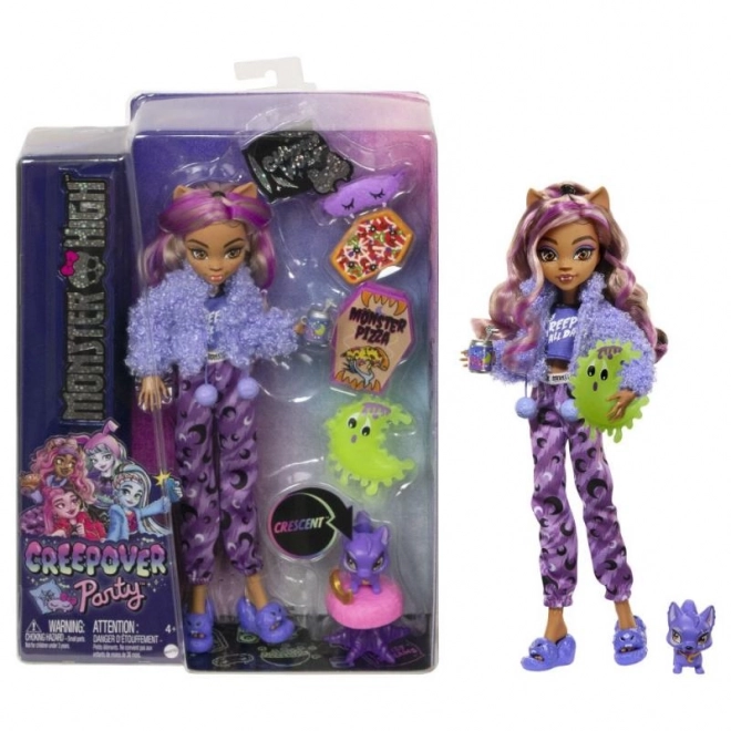 Monster High creepover buli baba - Clawdeen