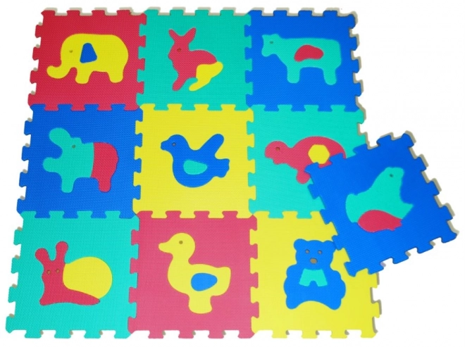 Puha állatos puzzle blokkok