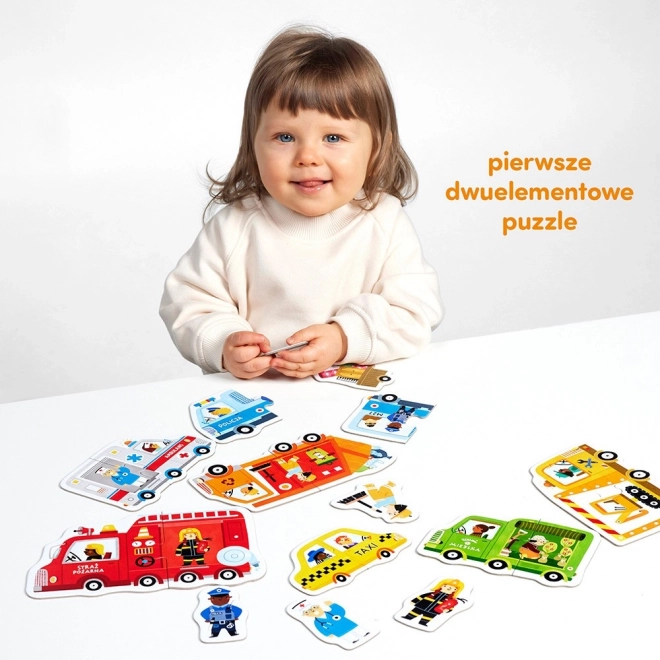 Puzzle kapcsolódáshoz - Autók