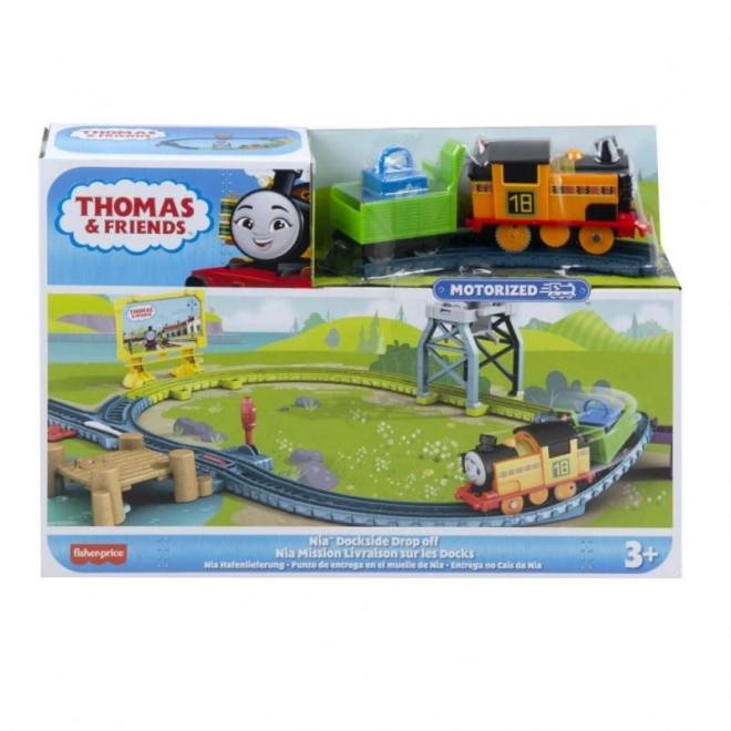 Fisher-Price Tomek és Barátai motoros mozdony szett